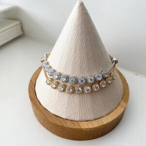 Round Solitaire Tennis Bracelet